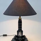 Vintage Brutalist Raket / Rocket Tafellamp thumbnail 3