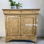 Brocante Kast Beige/Wit thumbnail 2