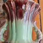 Vintage Vaas Scheurich 1948- 1950.art Deco.uitstekener Staat. thumbnail 10