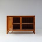 Maison Regain Sideboard In Solid Elm, France, 1970S thumbnail 7