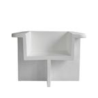 101 Copenhagen | Brutus Lounge Chair - Bone White thumbnail 2