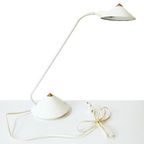 Vintage Happylight Bureaulamp Wit Halogeen 1970-1980 thumbnail 7