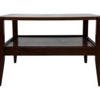 Vintage Salontafel Coffee Table Jaren 70 Design Teak Fineer thumbnail 5