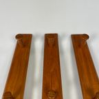 Vintage Teakhouten Wandkapstok Met Hangers, Aksel Kjersgaard Voor Odder Mobler, Denemarken 1960's thumbnail 9