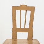 Antieke Primitieve Bergstoel thumbnail 5