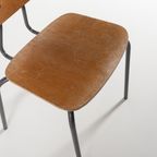 1960’S Set Of 3 Danish Old School Chairs thumbnail 9