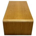 Vintage Minimalistische Eikenhouten Salontafel 80's Design thumbnail 6