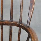Hartstikke Leuke Antieke Engelse Windsor Kinder Schommelstoel Uit Begin 19e Eeuw thumbnail 5