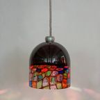 Vintage Murano Hanglamp Leucos Massari Italiaans Design thumbnail 10