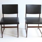 Rosewood Chair By Pieter De Bruyne For V-Form, 1960S, Belgium Set Of 2 thumbnail 8