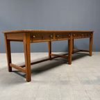 Grote Antieke Draperie Stoffen Tafel thumbnail 2