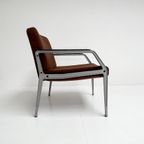 Fauteuil Met Voetenbank Toegeschreven Aan Gispen, 1960's thumbnail 7