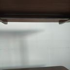Vintage Houten Plantentafel Trolley Op Wieltjes (Twee Laags) thumbnail 10