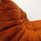 Ligne Roset Togo Set - 2 En 3 Zit - Roest Oranje thumbnail 13