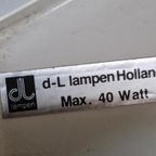 Postmoderne Dl Holland Lamp Jaren 80 Vlinder Vlieger Metaal thumbnail 6