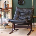 Siesta Fauteuil, Ingmar Relling, Zwart Leer thumbnail 7