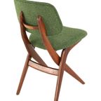 Set 6 Scissor Chairs Stoelen Attr Louis Van Teeffelen Vintage thumbnail 10