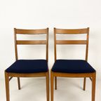 Set Van Twee Vintage Zweedse Eetkamerstoelen Granberget thumbnail 2