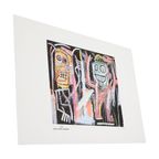 Offset Litho Naar Jean-Michel Basquiat Dustheads 27/100 Abstracte Kunstdruk thumbnail 4