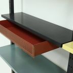 Rare Modular Wall Unit By Coen De Vries For Devo 1950s thumbnail 6