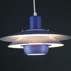 Blauwkleurige Top Designlamp Van Jeka Metaltryk - Model Viola Type 3013-P - Denemarken 1980 thumbnail 4