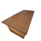 Groot Vrijstaand Vintage Bureau Hout, Jaren '60 thumbnail 4