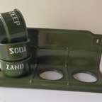 Emaille Set Zand - Zeep - Soda Donker Groen thumbnail 3