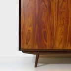Grote Vintage 5-deurs Kledingkast In Palissander, 1960s thumbnail 7