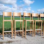 Barkruk Hout Hutten 5 Stuks thumbnail 5
