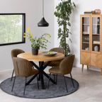 Cardiff Eetkamertafel - Ø120cm - Eiken thumbnail 3