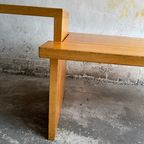 Geometric Brutalist Dining Table, 1980s thumbnail 7