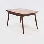 Extendable Teak Dining Table By Louis Van Teeffelen For Webe 1950'S thumbnail 2