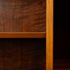 Vintage Deens Design Palissander Boekenkast Met Lp-Rek, 1960S thumbnail 4