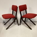Vintage Stoelen, Set Van 4! thumbnail 7
