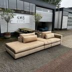 4x6 sofa - X2 Modulaire Bank Beige Velours thumbnail 15
