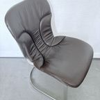 Set Design C2 Stoelen Van Willy Rizzo Voor Cidue Italy thumbnail 4
