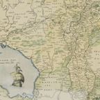 Vintage Reproductie Kaart, Gelderland, Door Abraham Ortelius thumbnail 2