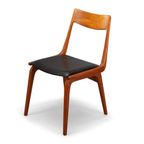 Teak Boomerang Stoel, Model #370 By Erik Christensen For Slagelse, Set Van 6 thumbnail 22