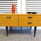 Mooi Retro Vintage Lowboard Midcentury Dressoir 220 Cm thumbnail 18