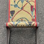Vintage Footstool Rocking Cushioned Padded Foot Stool Rest Footrest Chair Circa 1960'S / Eve thumbnail 10