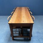 Grote Antieke Draperie Stoffen Tafel thumbnail 28