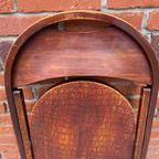 Thonet Cosmos B751 Klapstoel. Zeldzaam Krokodillenreliëf. thumbnail 12