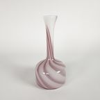 Empoli Glas - Av Hand - Opaline - Mondgeblazen - 50'S - Gevlamd - Swirl - thumbnail 2