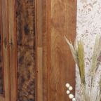 Antieke Noten Houten Art Deco Toogkast/linnenkast Julia thumbnail 7