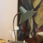 Mid-Century Donkergroene Bureaulamp thumbnail 6