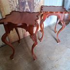 Klassieke Mahoniehouten Bijzettafel, Plantentafel, Console, thumbnail 4