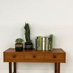 Zweeds Vintage Teak Fineren Ladekast Feres thumbnail 4