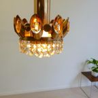 Vintage Lamp Hanglamp Jaren 60 Kleine Kroonluchter Palwa thumbnail 5