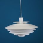 Geweldige Witte Deense Plafondlamp *** Deens Design *** Form Light *** Model 52610 *** Zeldzaam * thumbnail 6