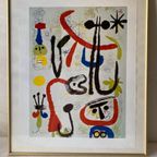 Miro Art-Print Van Schilderij In Lijst 60 X 50 Cm thumbnail 2